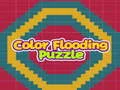 Mchezo Puzzle ya Mafuriko ya Rangi online Mchezo Puzzle ya Mafuriko ya Rangi online