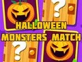 Mchezo Halloween Monsters Match online Mchezo Halloween Monsters Match online