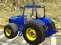 Mchezo Chain trekta Treni Towing Mchezo 3D  online