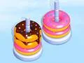 Mchezo Burudani ya Kuainisha Donuts online