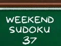 Mchezo Sudoku ya Mwisho wa Juma 37 online Mchezo Sudoku ya Mwisho wa Juma 37 online