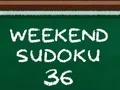 Mchezo Sudoku ya Mwisho wa Juma 36 online