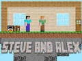 Mchezo Steve na Alex online