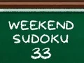 Mchezo Sudoku ya Mwisho wa Wiki 33 online Mchezo Sudoku ya Mwisho wa Wiki 33 online
