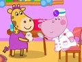 Mchezo Kielelezo cha Daktari wa Mchezo wa Hippo online