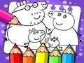 Mchezo Kitabu cha Rangi cha Peppa Pig online