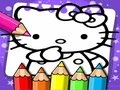 Mchezo Kitabu cha Rangi cha Hello Kitty online