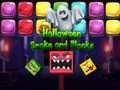 Mchezo Nyoka na Vizuvi vya Halloween online