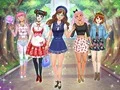 Mchezo Kuvika Anime Shuleni online