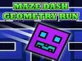 Mchezo Geometry Dash Ramani za Labyrinth online
