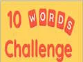 Mchezo Changamoto ya Maneno 10 online