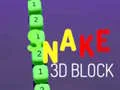 Mchezo Nyoka 3D Block online