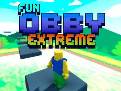 Mchezo Furaha Obby Extreme online
