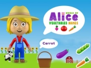 Mchezo Dunia ya Majina ya Mboga ya Alice online Mchezo Dunia ya Majina ya Mboga ya Alice online