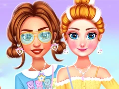 Mchezo BFF Mavazi Mazuri ya Kawaii online