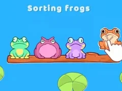 Mchezo Upang sort frogs online