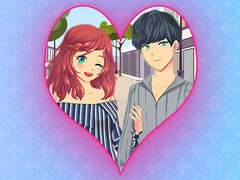 Mchezo Mchezo wa Kuvaa Wapenzi wa Anime wa Kimapenzi online
