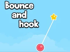 Mchezo Bounce na Hook online