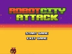 Mchezo Shambulizi la Jiji la Roboti online Mchezo Shambulizi la Jiji la Roboti online