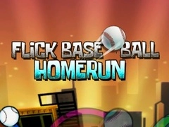 Mchezo Flick Baseball Super Homerun online