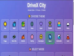 Mchezo Jiji la DriveX online