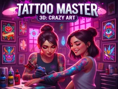 Mchezo Tattoo Master 3D: Crazy Art online
