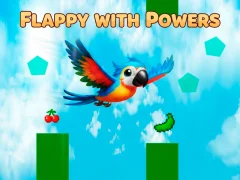 Mchezo Flappy with Powers online