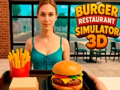 Mchezo Mkahawa wa Burger Simulator 3D online
