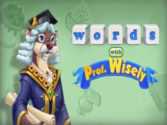 Mchezo Maneno na Prof. Kwa busara online