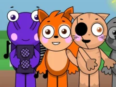 Mchezo Sprunki Abgerny 2: Deluxe online