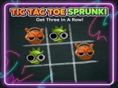 Mchezo Tic tac toe sprunki online