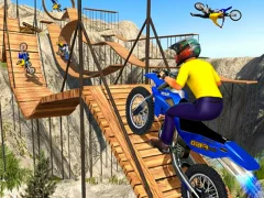 Mchezo Stunt ya baiskeli online Mchezo Stunt ya baiskeli online