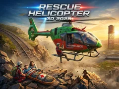 Mchezo Rescue Helicopter 3d 2025 online