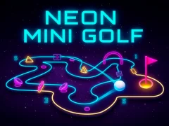 Mchezo Neon Mini Golf online