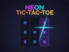 Mchezo Neon Tic-Tac-Toe online