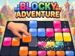 Mchezo Blocky adventure online