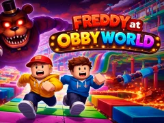 Mchezo Freddy katika Obby World online