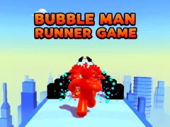 Mchezo Bubble Man Runner Mchezo online