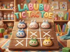 Mchezo Labubu Tic Tac Toe online