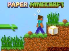 Mchezo Minecraft ya karatasi online