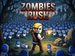 Mchezo Zombies kukimbilia online