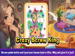 Mchezo Crazy Screw King online