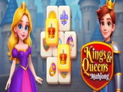 Mchezo Wafalme na Queens Mahjong online