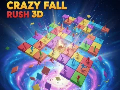 Mchezo Crazy Fall Rush 3D online
