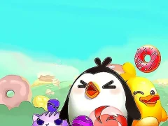 Mchezo Kula donuts online