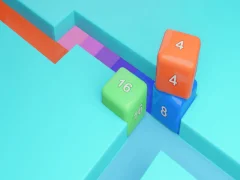 Mchezo Maze Cube 2048 online