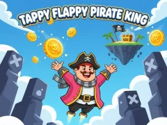 Mchezo Tappy flappy pirate mfalme online