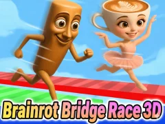 Mchezo Brainrot Bridge Race 3D online