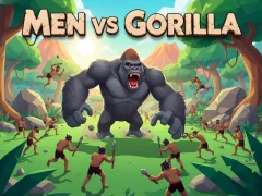 Mchezo Wanaume vs Gorilla online
