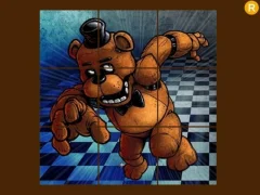 Mchezo FNAF Freddy sliding puzzle online